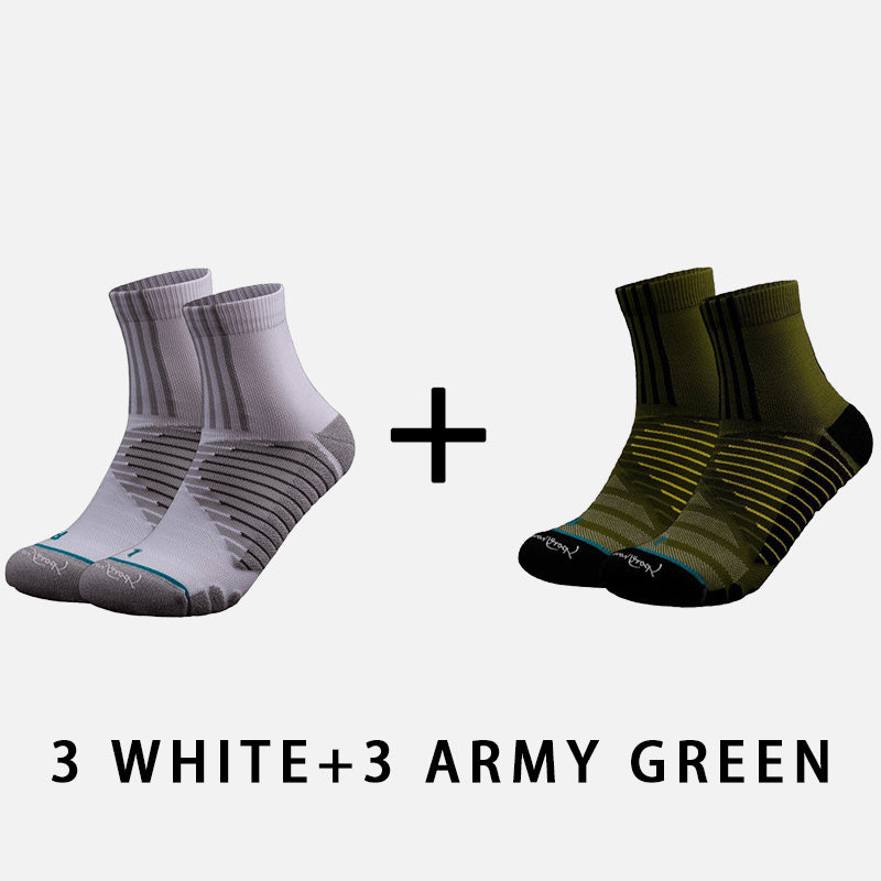 Mens Grip Socks Fitness （6 pairs）