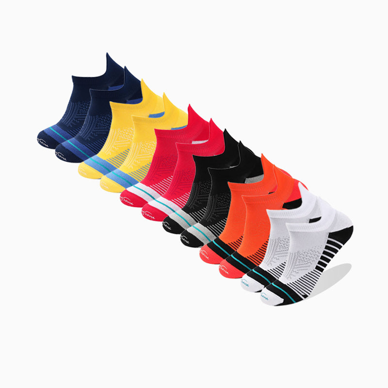 Men's Profession Low Cut Running Socks(6 pairs）