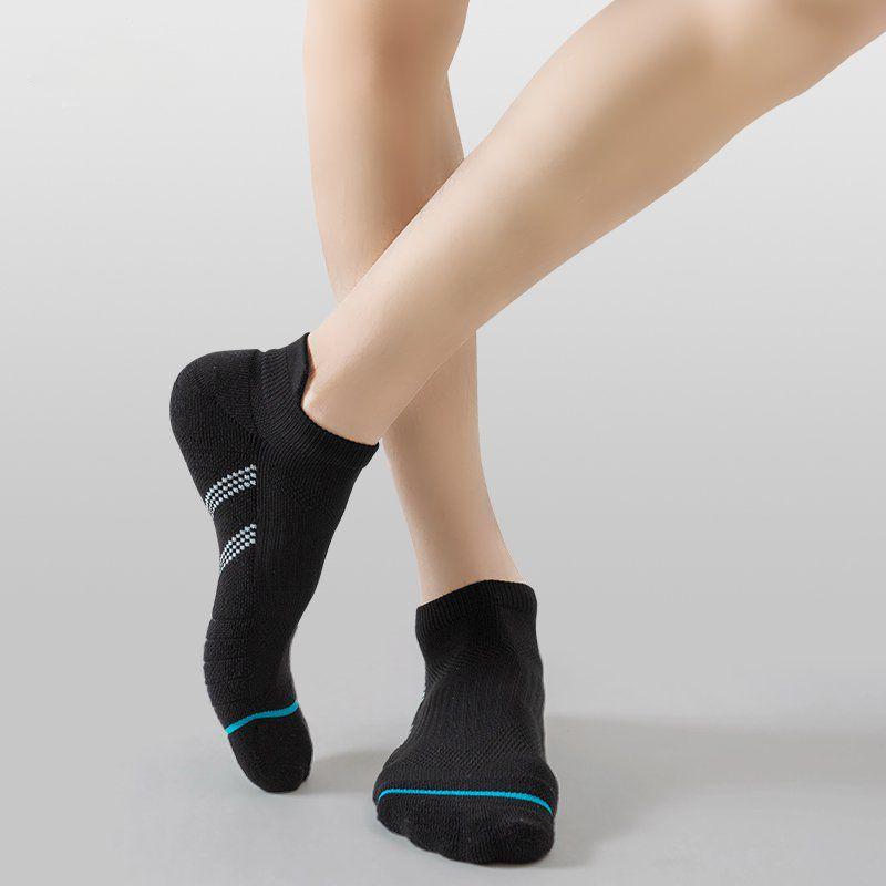 Men's Breathable Towel Sole Running Socks（6 pairs）