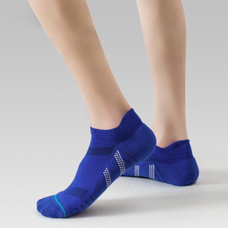 Men's Breathable Towel Sole Running Socks（6 pairs）