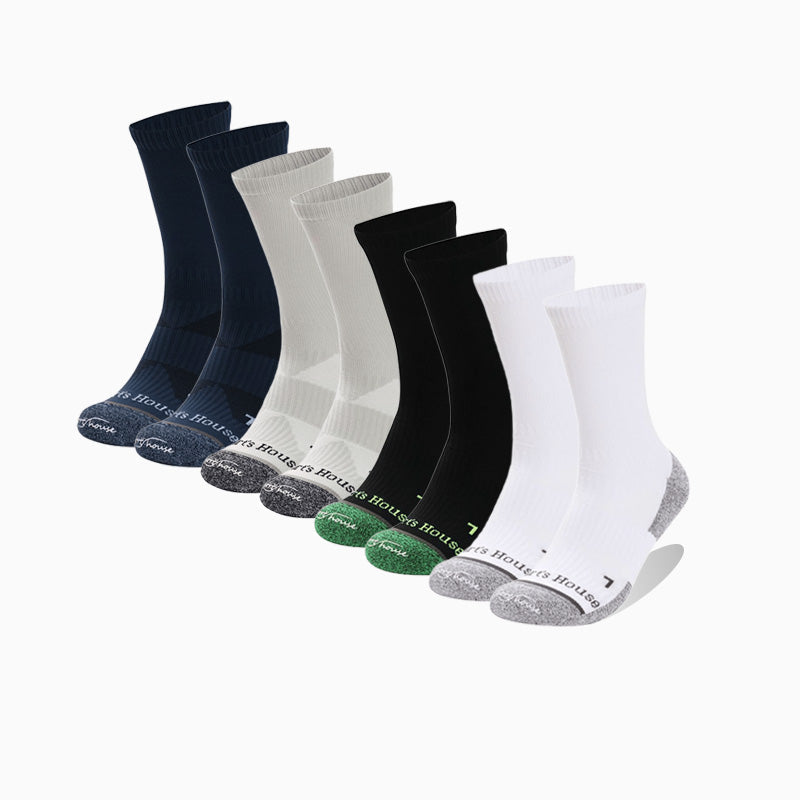 Men's Mid-calf Running Socks(6 pairs)