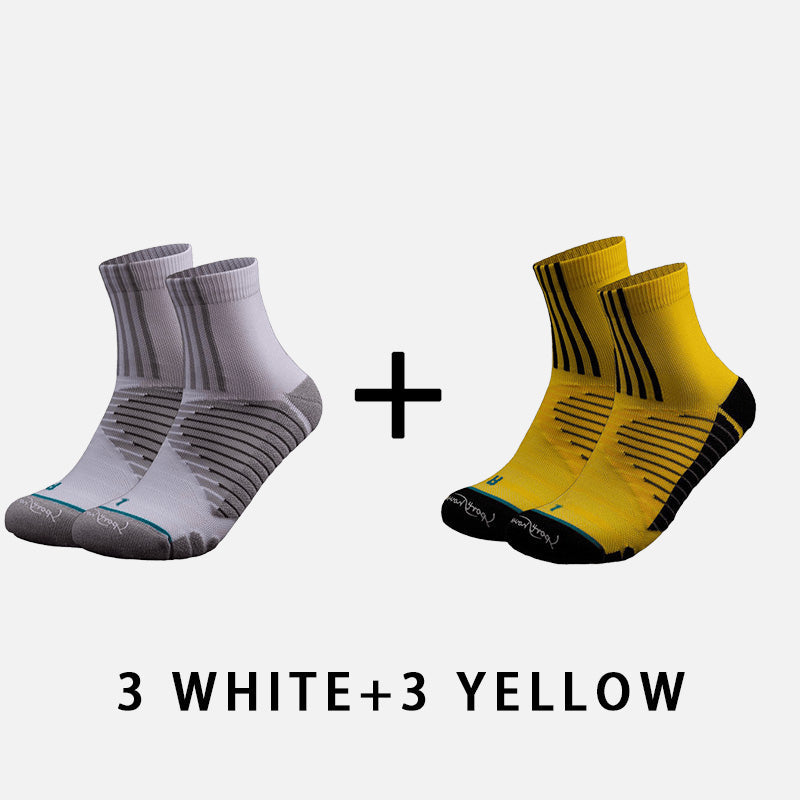 Mens Grip Socks Fitness （6 pairs）