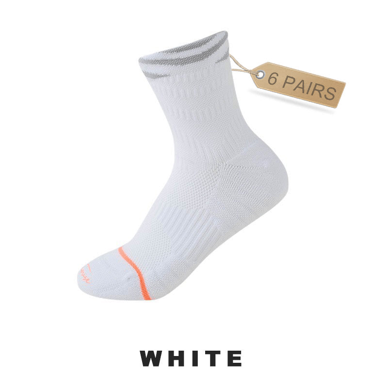 Women's Breathable Fitness Socks (6 pairs)