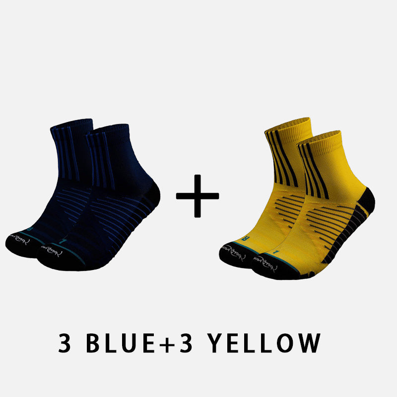 Mens Grip Socks Fitness （6 pairs）