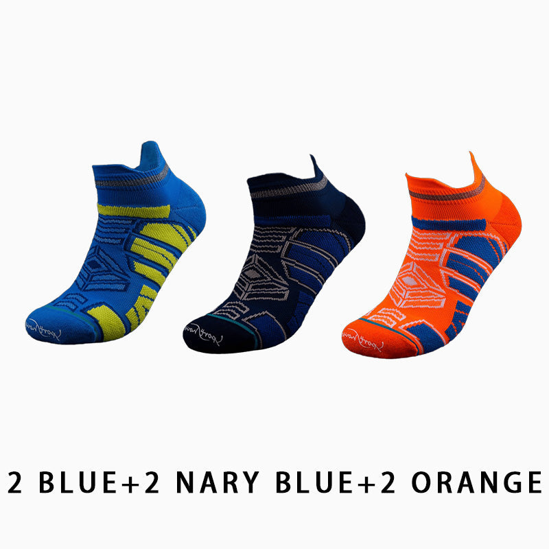 Breathable Men's Running Compression Socks（6 pairs）