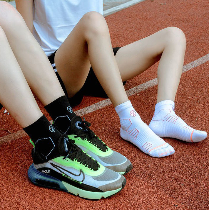 Couple's Professional Non-slip Running Socks(6 pairs）