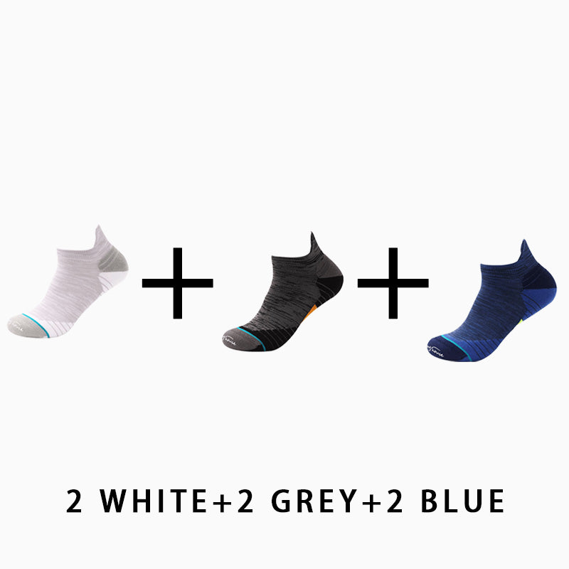 Profession Thin Men's Running Socks（6 pairs）