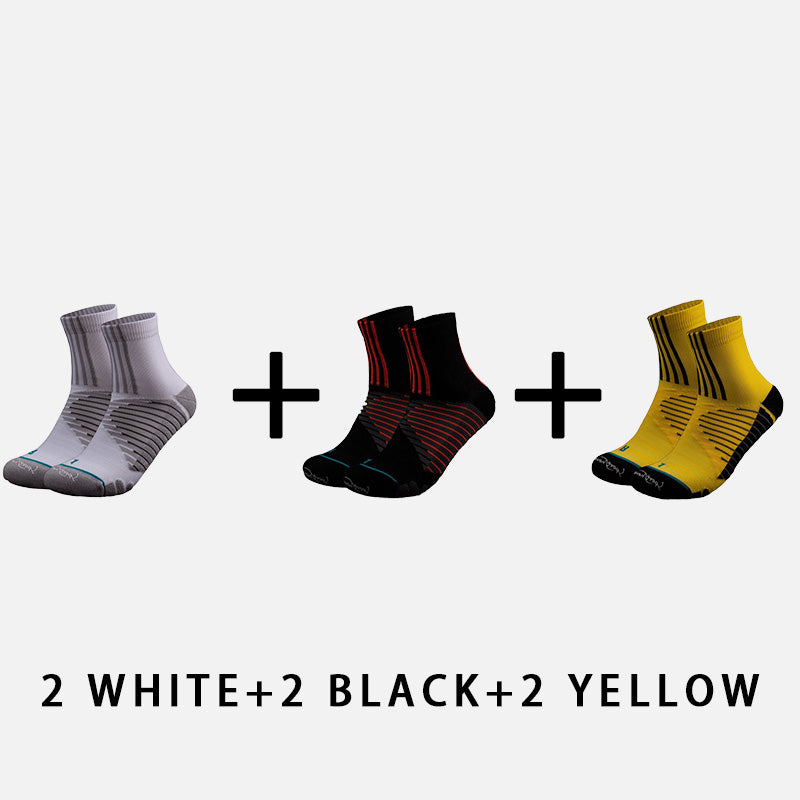 Mens Grip Socks Fitness （6 pairs）