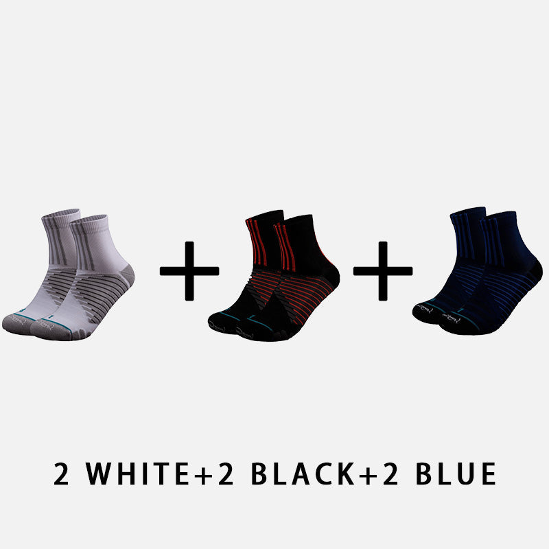 Mens Grip Socks Fitness （6 pairs）