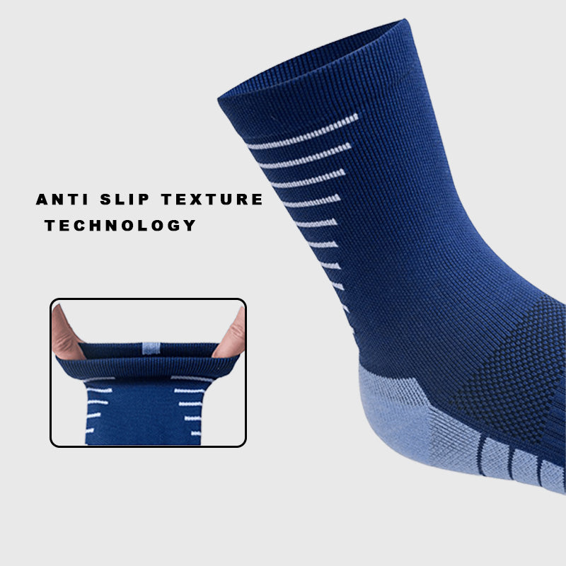 Breathable Men's Mid-calf Cycling Socks(6 pairs）