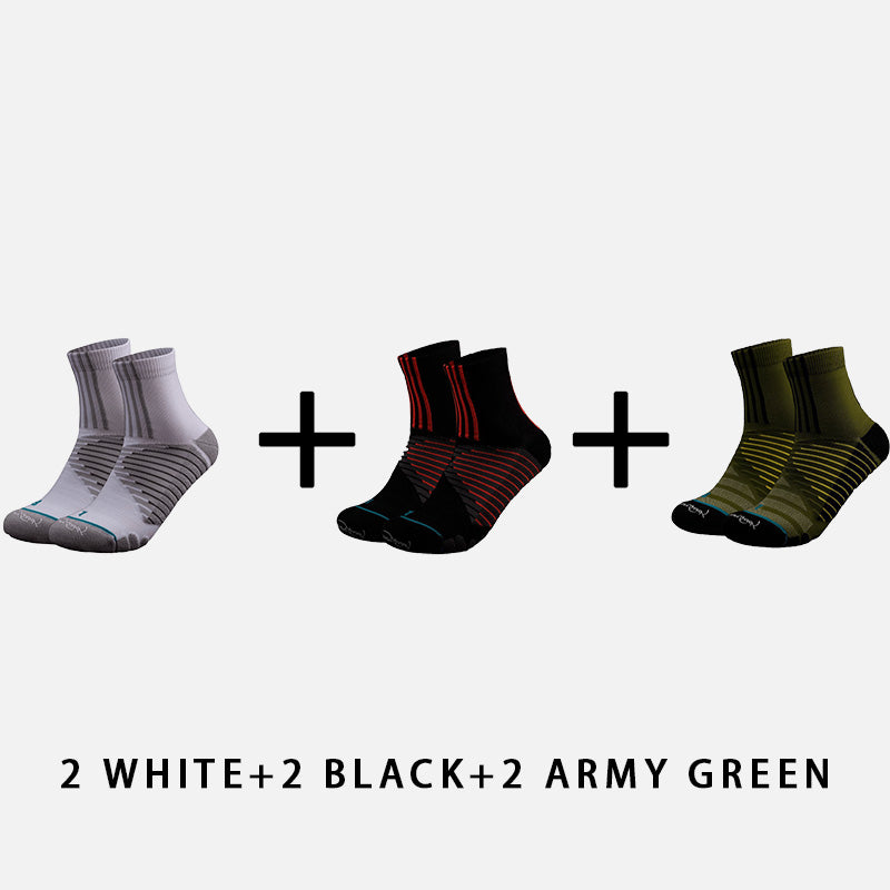 Mens Grip Socks Fitness （6 pairs）