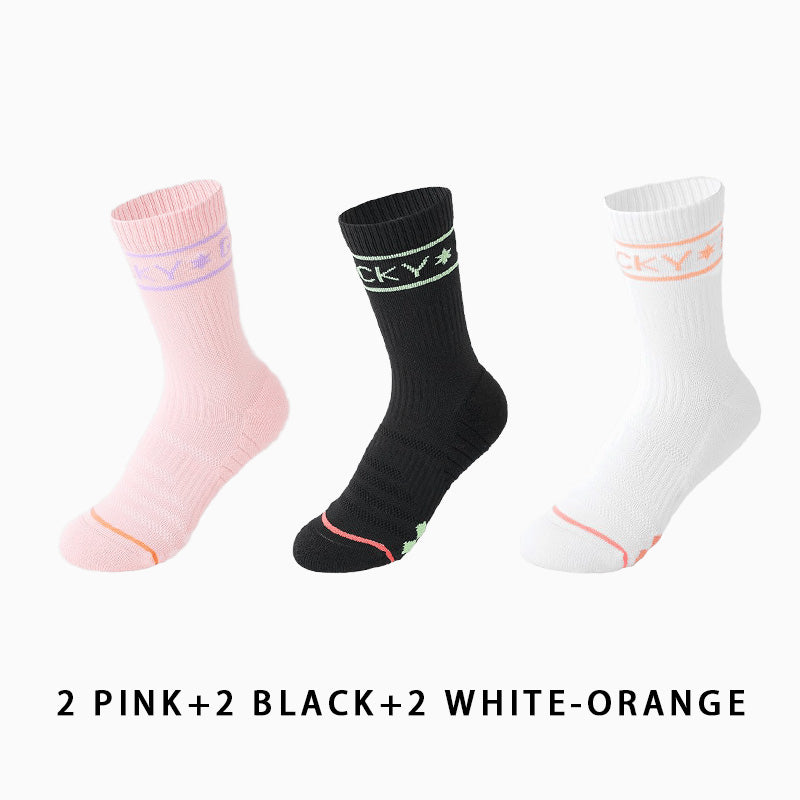 Women Profession Running Compression Socks(6 pairs）