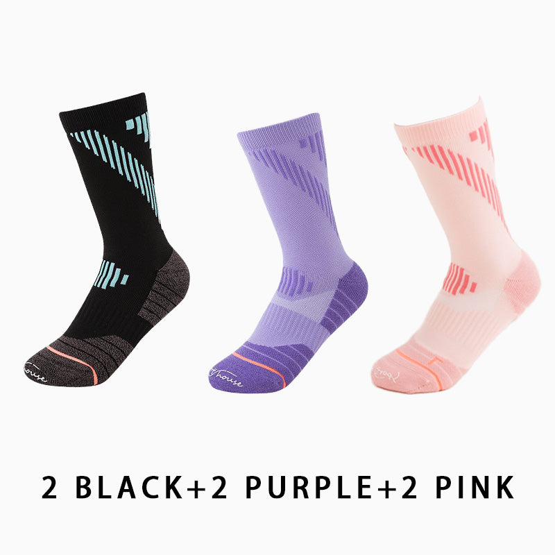 Towel Bottom Women‘s Running Socks（6 pairs）