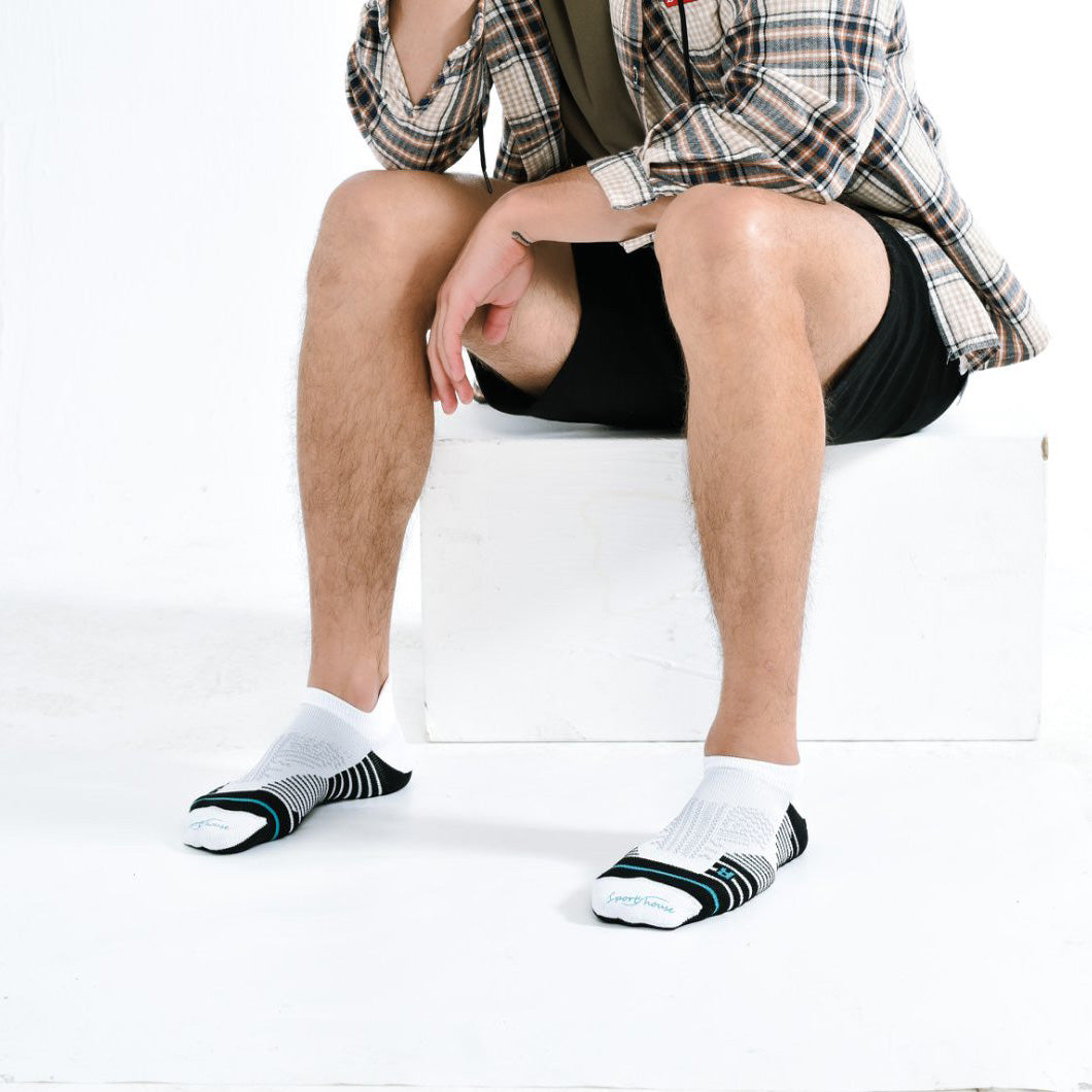 Men's Profession Low Cut Running Socks(6 pairs）