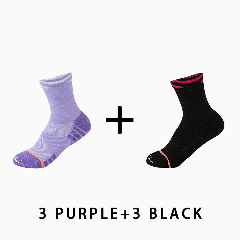 Women's Breathable Fitness Socks (6 pairs)