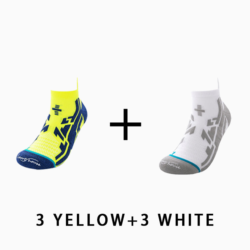 Profession Men's Running Compression Socks(6 pairs)