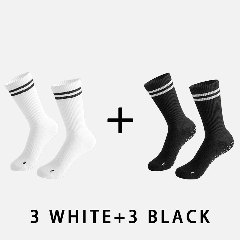 Mid-calf Women‘s Yoga Socks  (6 pairs）