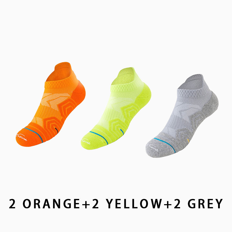 Men's Non-slip Breathable Running Socks(6 pairs)