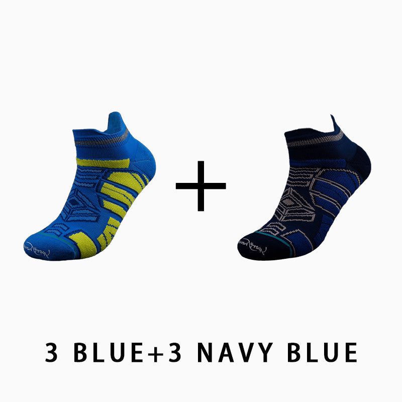 Breathable Men's Running Compression Socks（6 pairs）