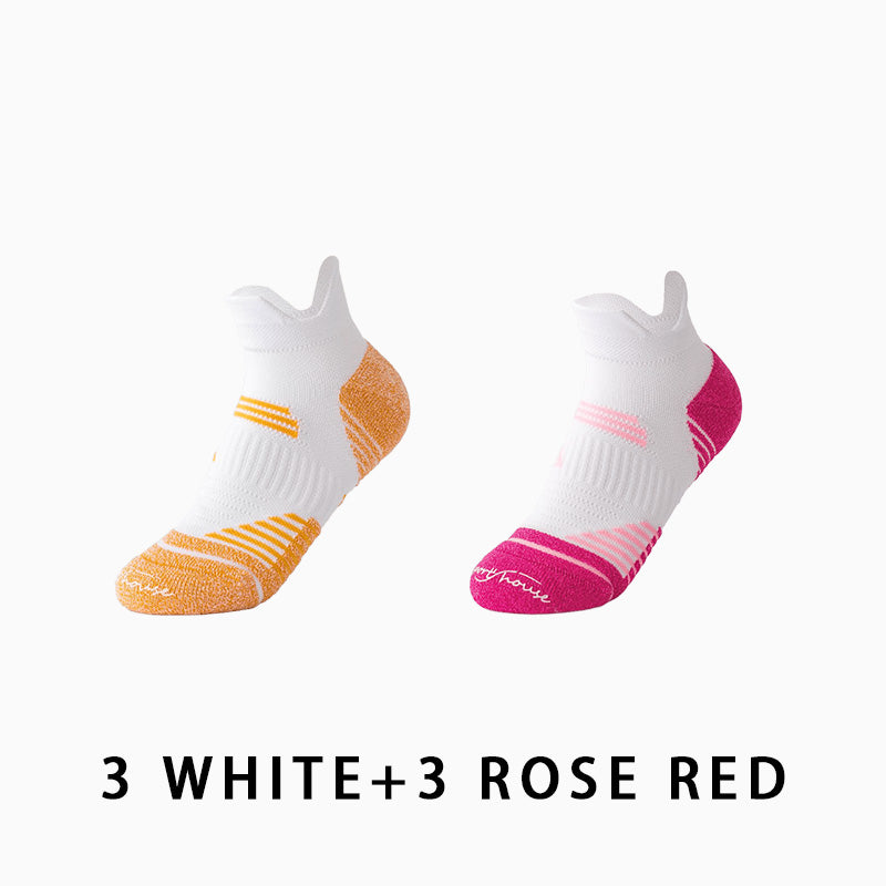 Marathon Low Cut Women Running Socks（6 pairs）