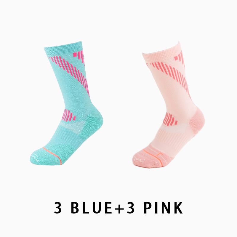 Towel Bottom Women‘s Running Socks（6 pairs）