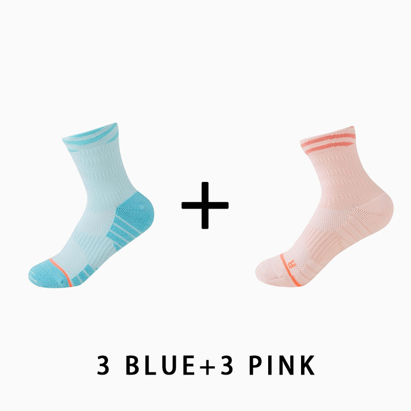 Women's Breathable Fitness Socks (6 pairs)