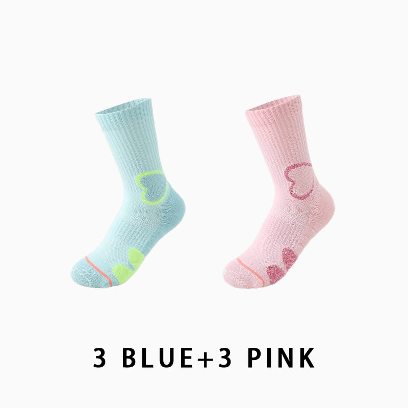 Women's Autumn/Winter Thickened Running Socks（6 pairs）