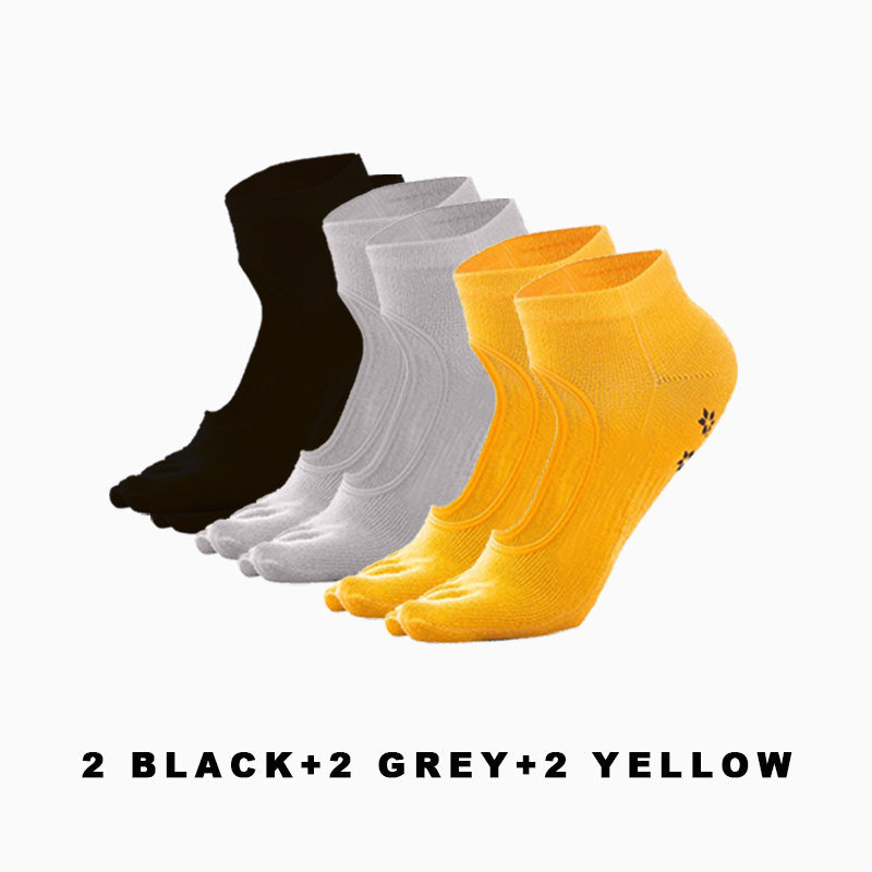 Professional Women's Pilates Yoga Socks（6 pairs）