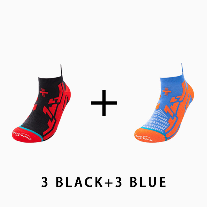 Profession Men's Running Compression Socks(6 pairs)