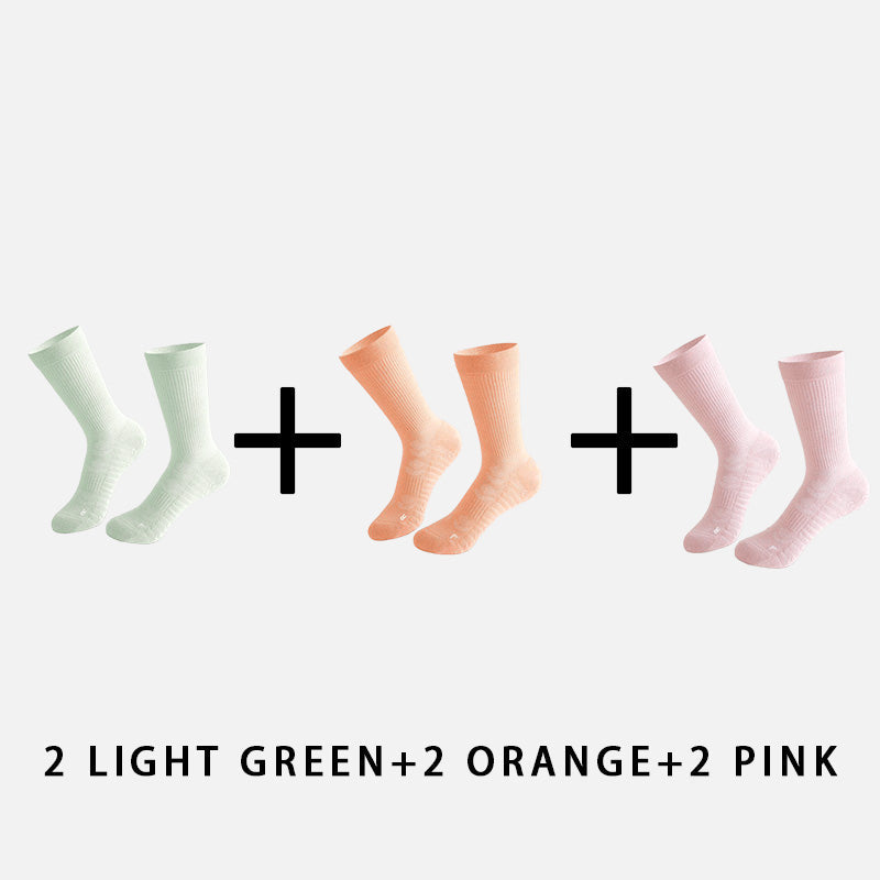 Non-slip Yoga Socks Women's Pilates Socks（6 pairs）