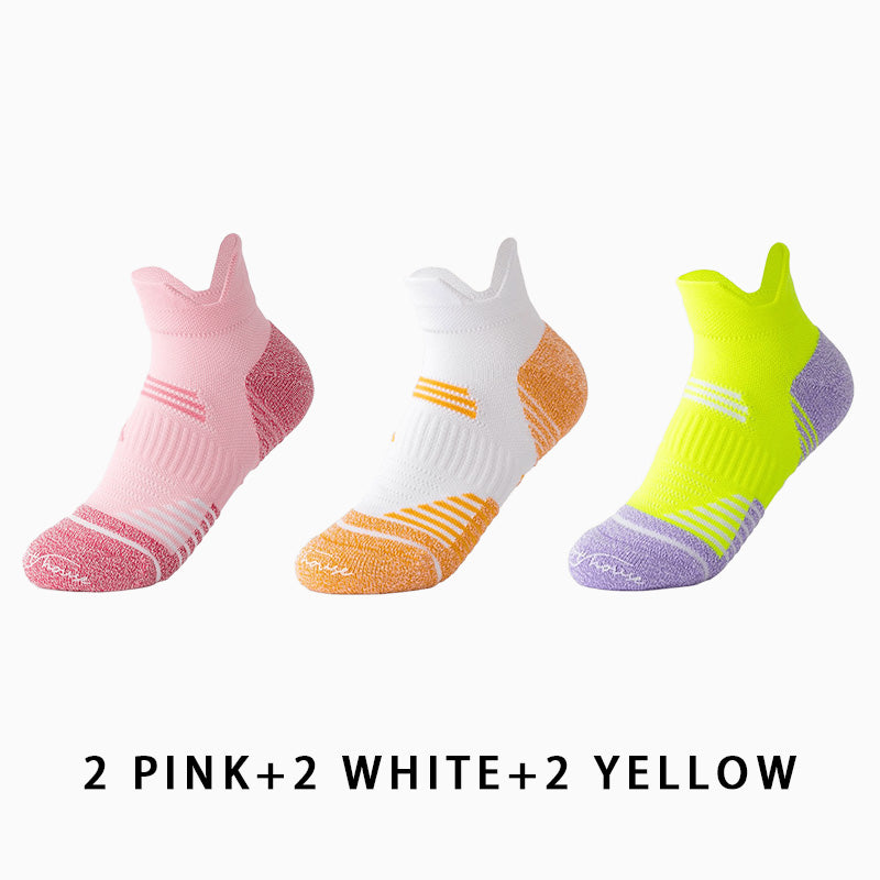 Marathon Low Cut Women Running Socks（6 pairs）