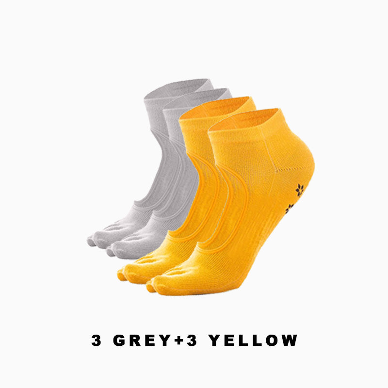 Professional Women's Pilates Yoga Socks（6 pairs）