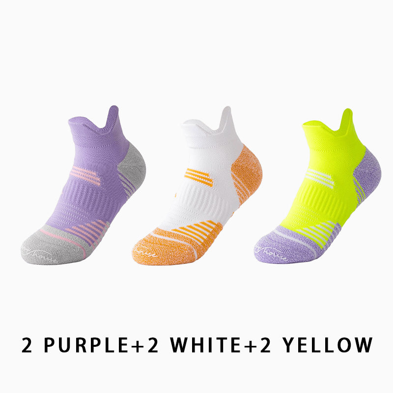 Marathon Low Cut Women Running Socks（6 pairs）