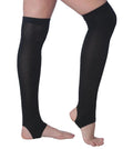 Womens Black Over The Knee Socks
