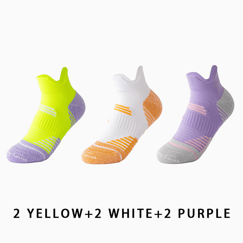 Marathon Low Cut Women Running Socks（6 pairs）