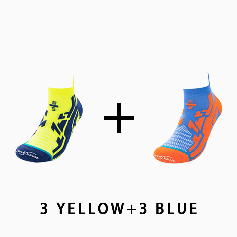 Profession Men's Running Compression Socks(6 pairs)