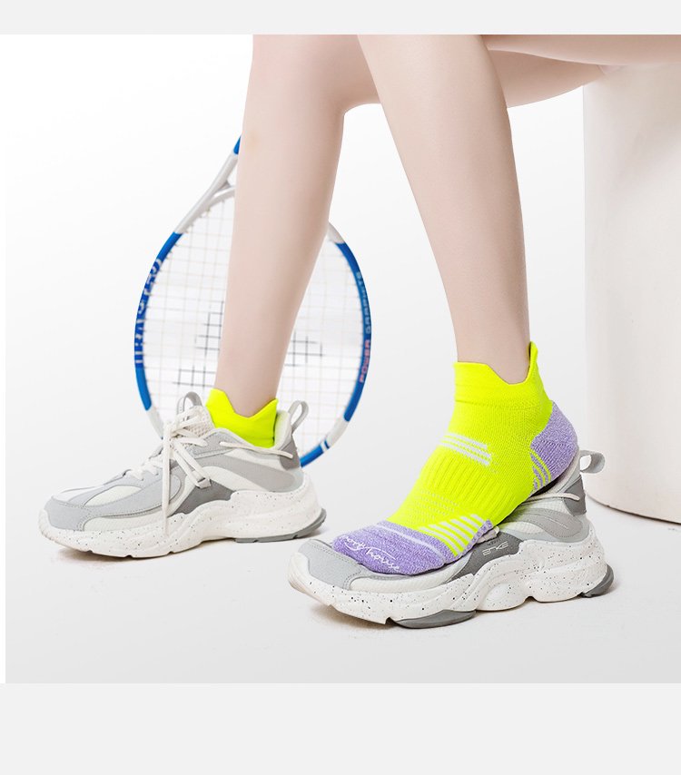 Marathon Low Cut Women Running Socks（6 pairs）