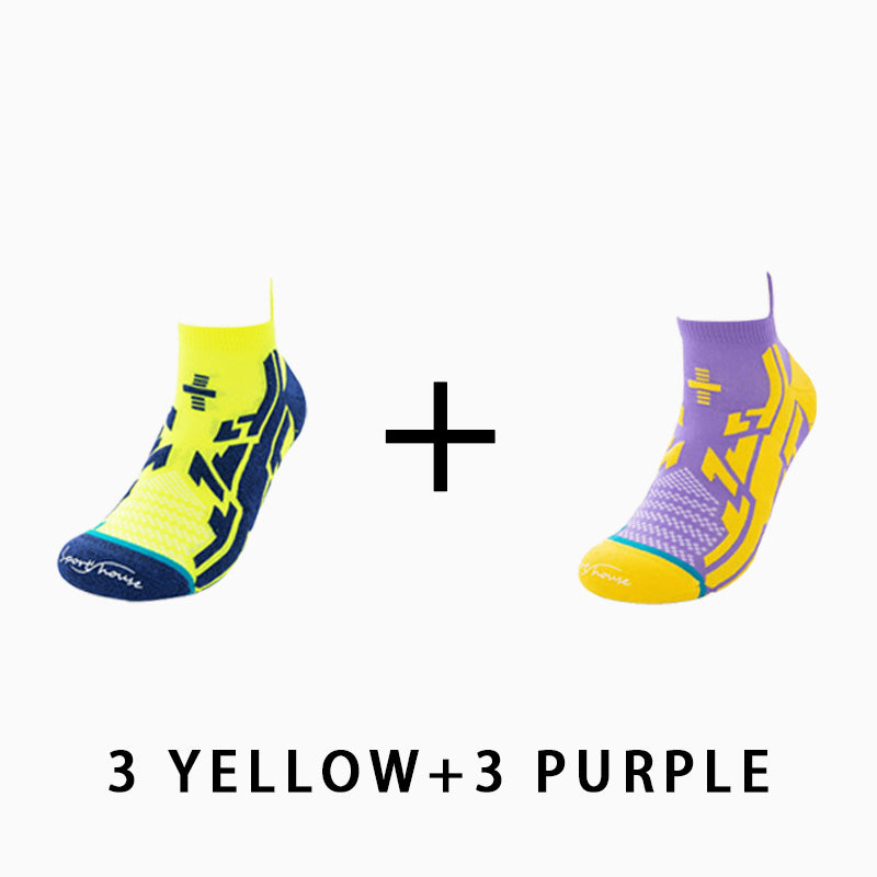 Profession Men's Running Compression Socks(6 pairs)