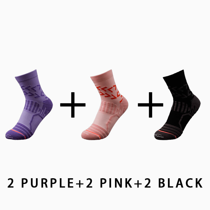 Women's Professional Fitness Socks (6 pairs)