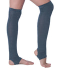 Solid Color Denim Over the Knee Socks