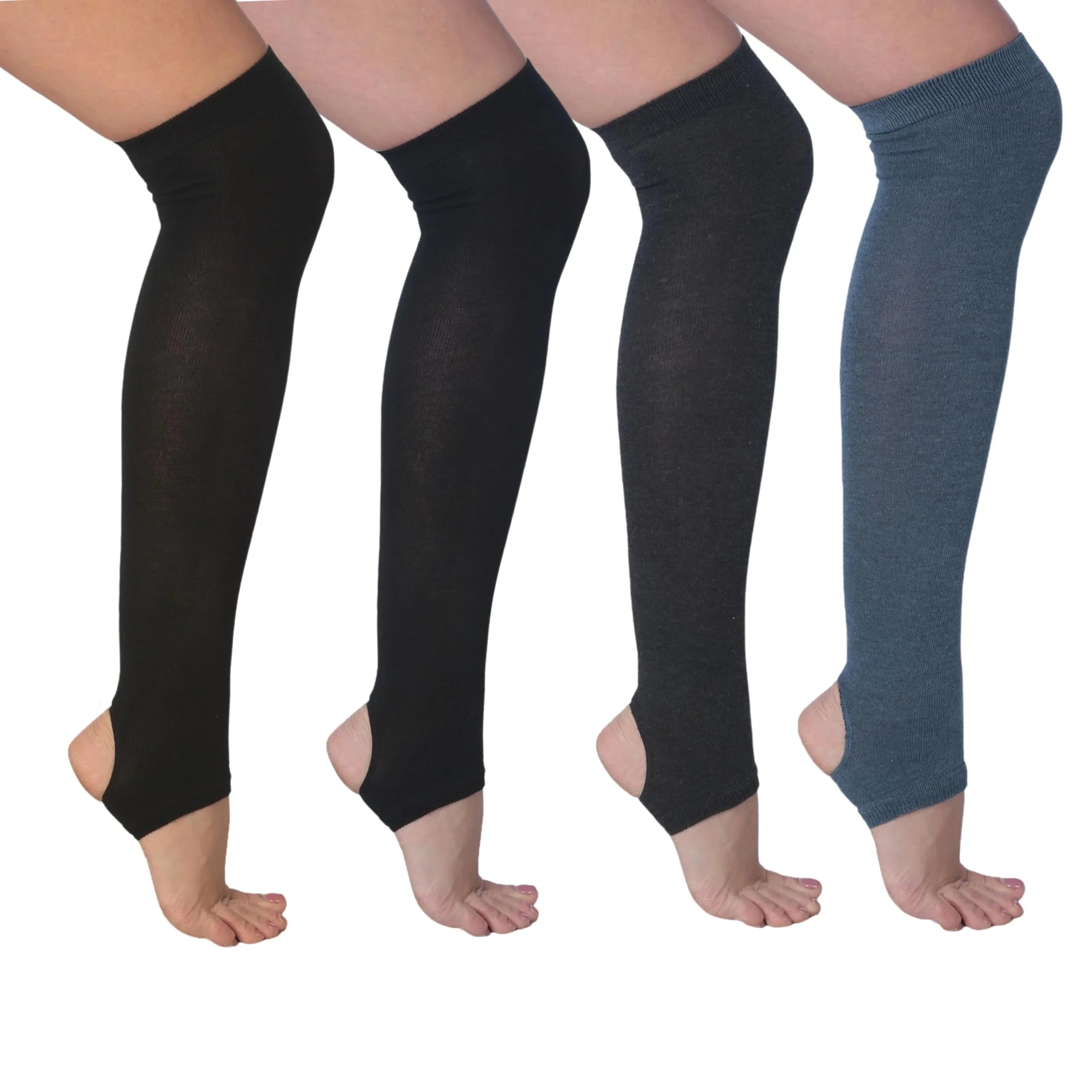 Women's Over The Knee Stirrup Yoga Socks