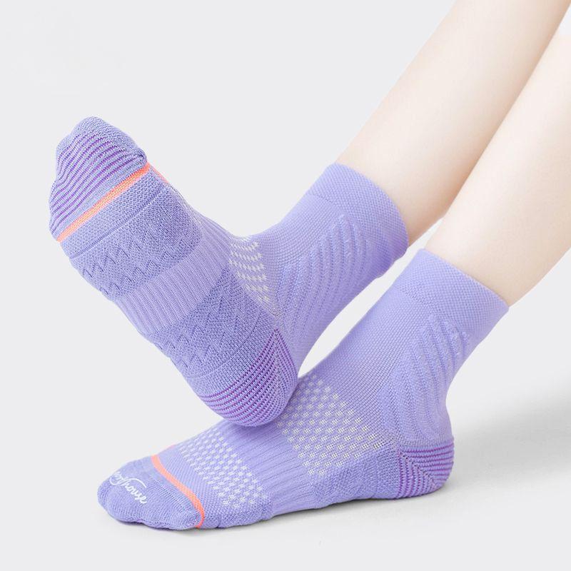 Mid-calf Breathable Women's Sport Socks (6 pairs）