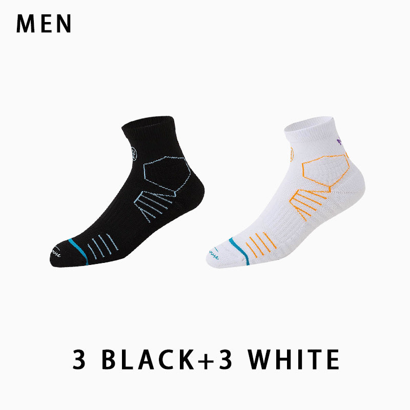 Couple's Professional Non-slip Running Socks(6 pairs）
