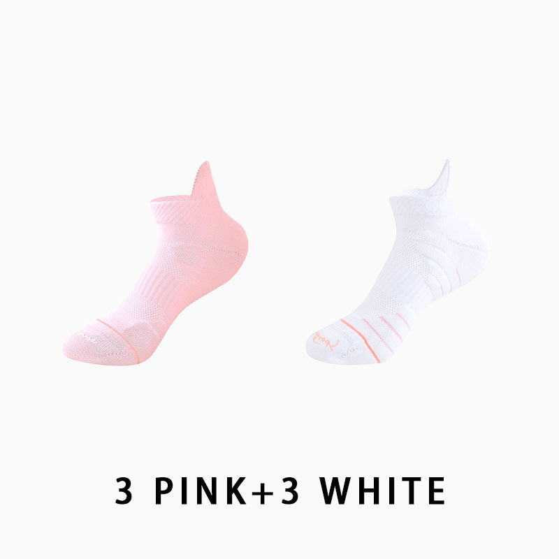 Women's Short Running Compression Socks(6 pairs）