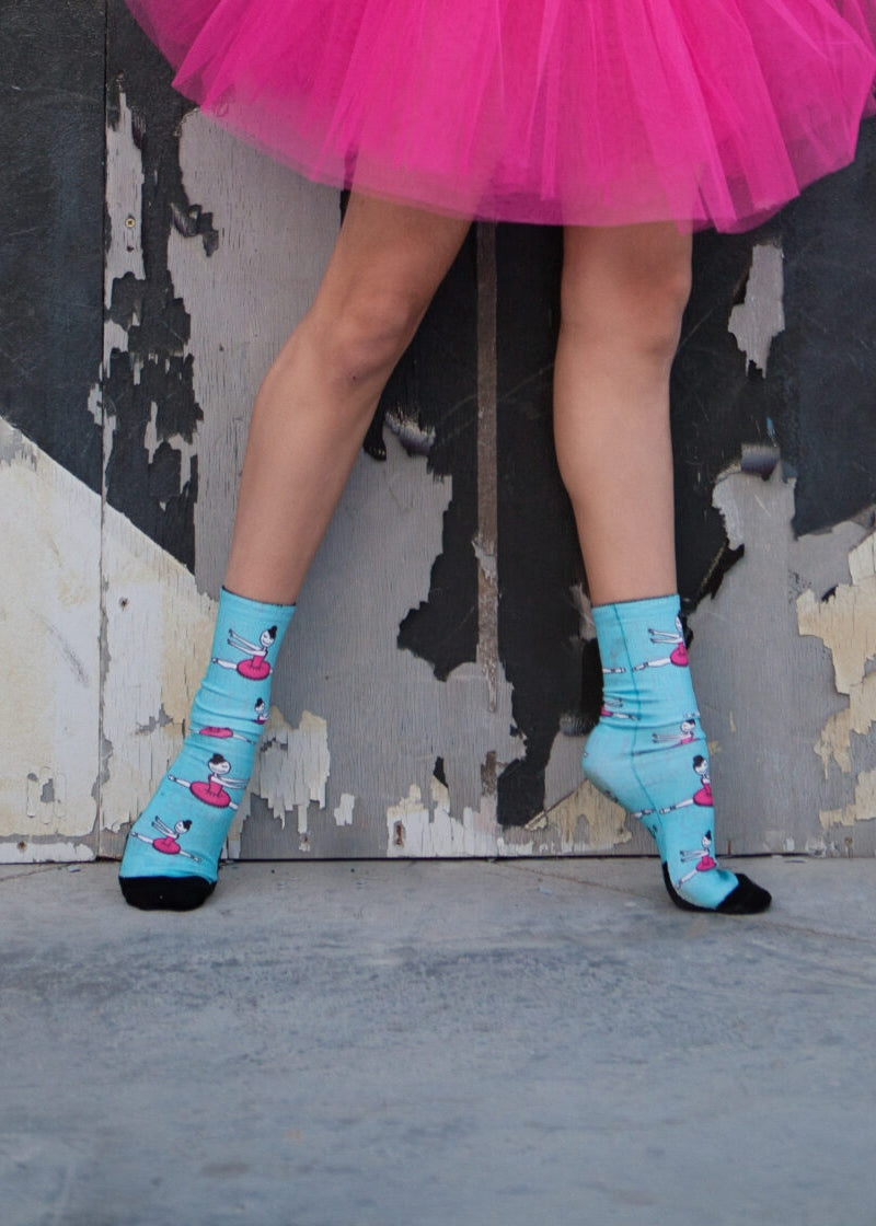 Grand Jeté Crew Socks