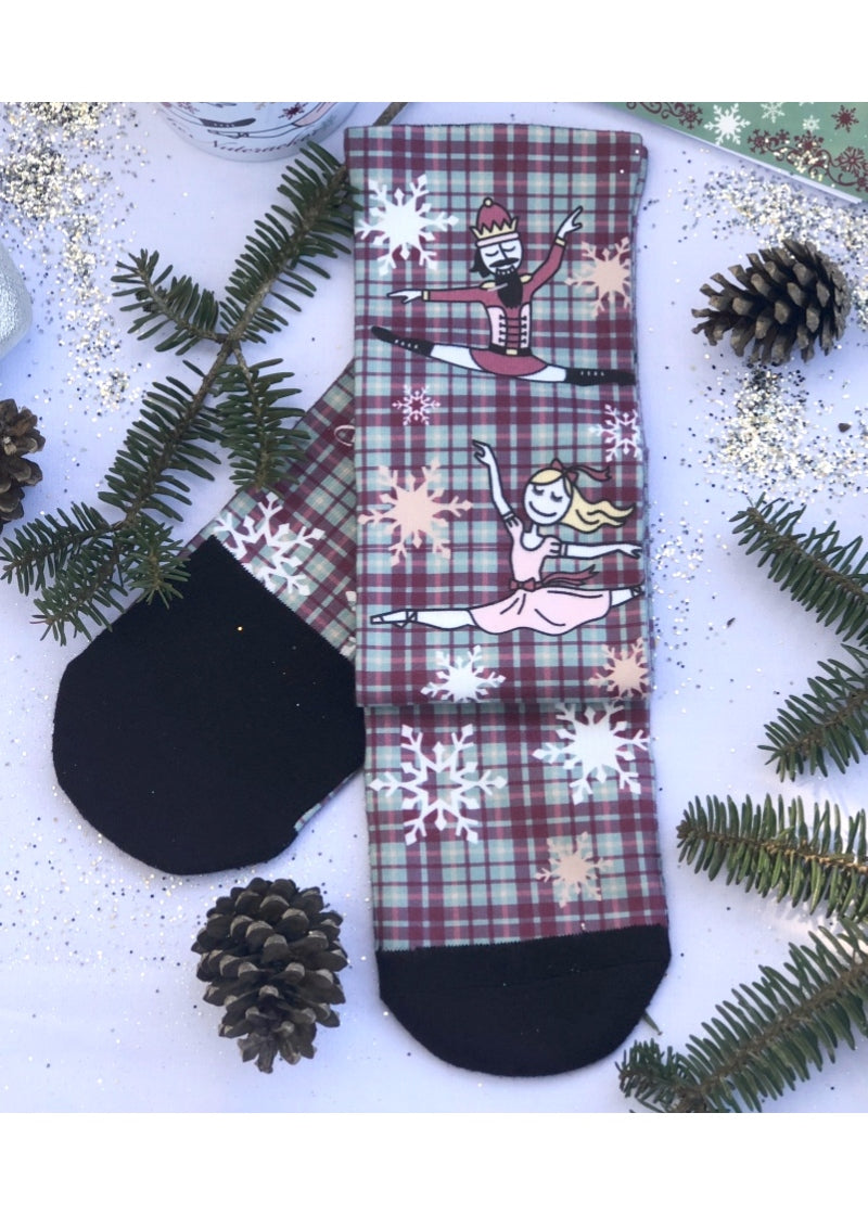 Clara & the Nutcracker Crew Socks