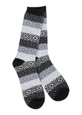 Weekend Gem Crew Socks (Black Multi)
