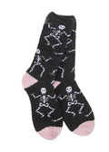 Halloween Cozy Crew Socks (Bones)