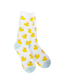 Cozy Crew Socks (Rubber Duckie)
