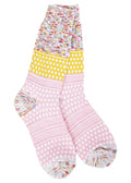 Weekend Gallery Textured Crew Socks (Whimsical Multi)